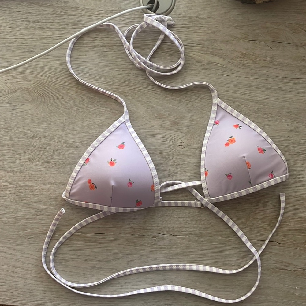 White Fox Bikini Top